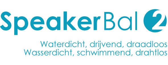 SpeakerBal 2, waterdichte speaker met Mp3 en FM Badkamer Audio 2a