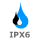 Waterdicht: IPX6